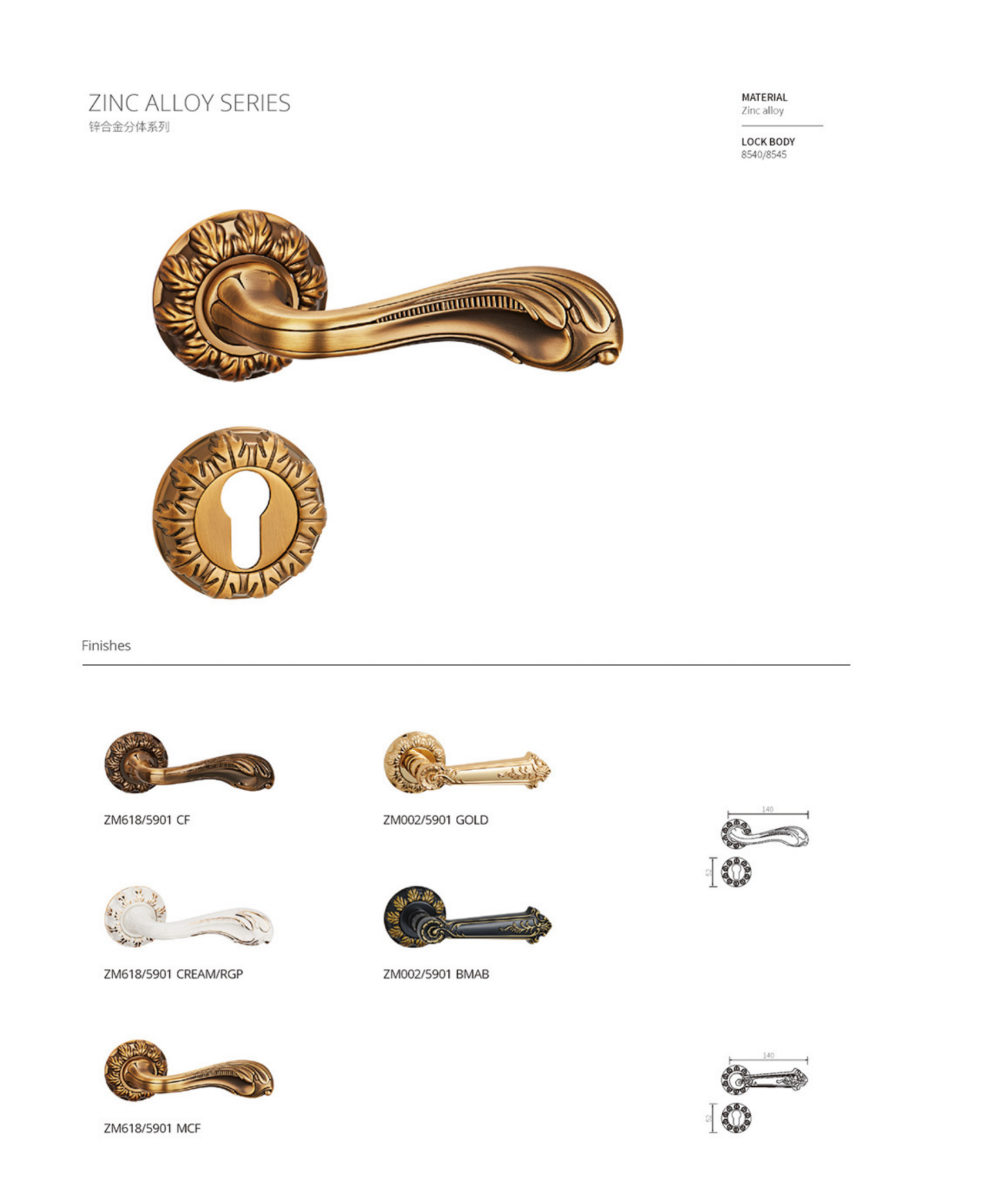 ล็อค ZM618/5901